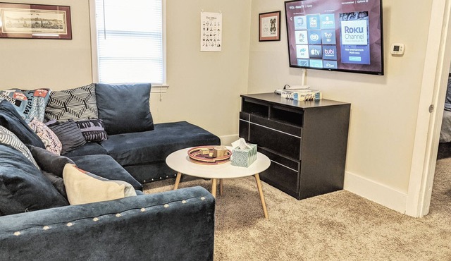 Classy Stay in Upscale Aksarben Village with King and 2 Queen Beds, Fenced Yard