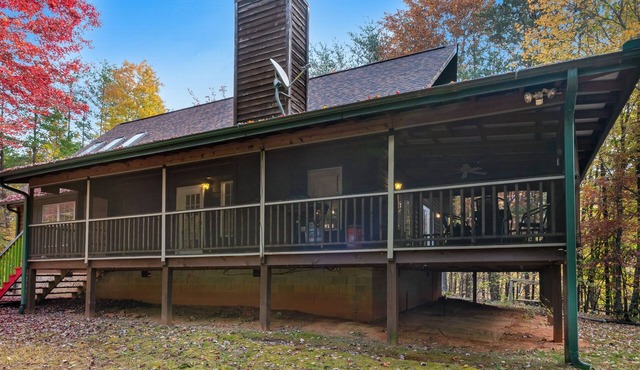 Dog-friendly home with deck, shuffleboard, firepit - close to outdoor activities