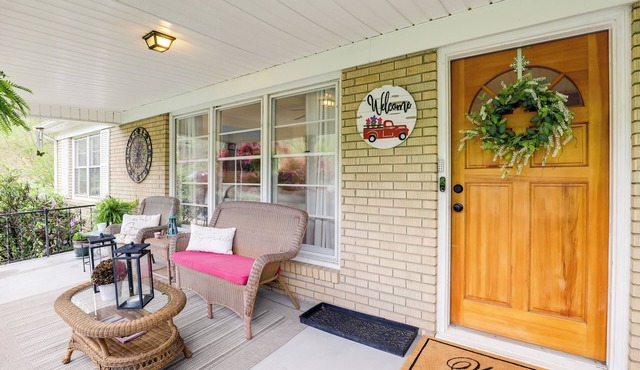 Fire Pit & Game Room: Family Home in Marshall!
