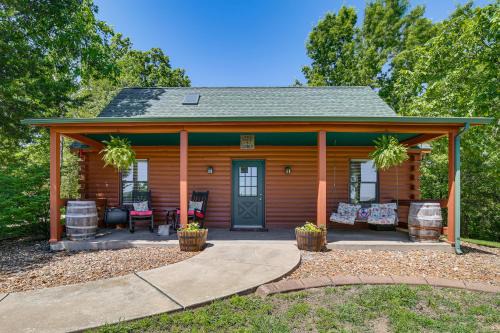 Hillside Cabin on 43 Acres w/Private Lake & View!