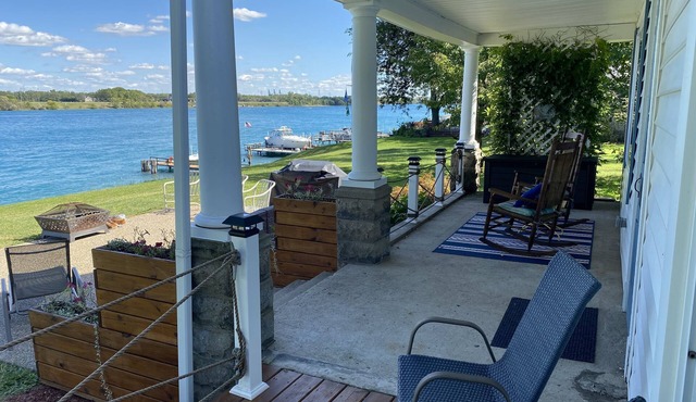 Historic Riverfront home with an amazing view
