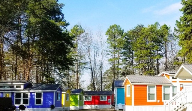 Lakefront Two Bedroom Cabin #34