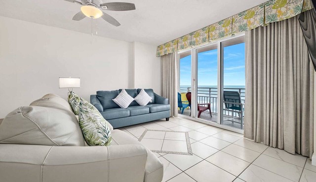 Luxury 10th Floor 3 BR Condo Direct Oceanfront Wyndham Ocean Walk Resort Daytona Beach | 1011