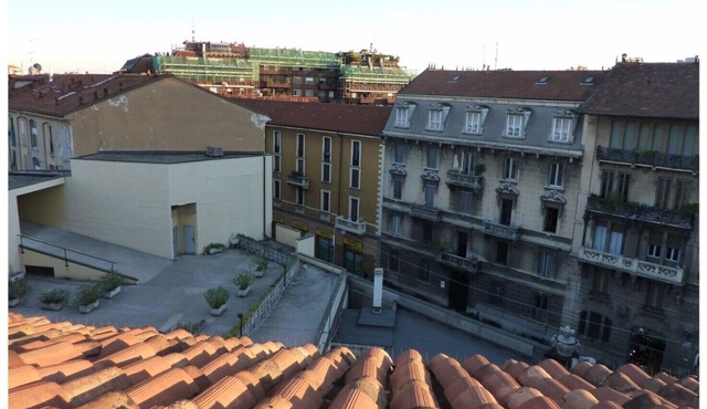 Mini room under the Milan sky (dormer window)