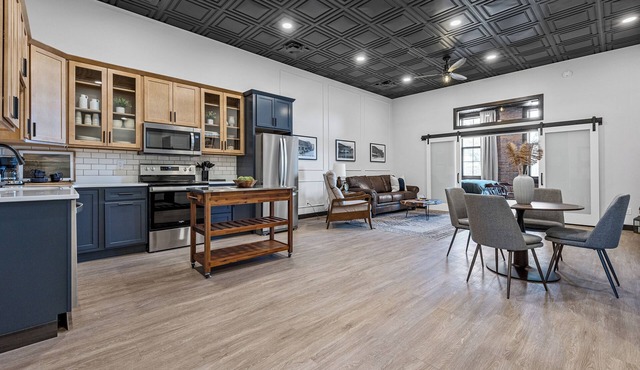 Modern + Historic - "Williams Suite" Overlooking DT Williamsburg, IA