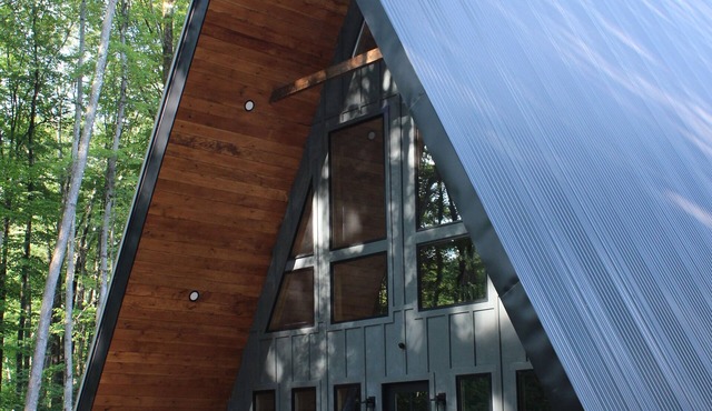 New Custom A-Frame in Swinging Bridge Lake Community