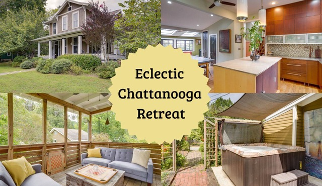 *NEW* Eclectic Retreat & private hot tub!
