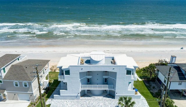Ocean Therapy: Luxe 4-Story Beachfront w/ELEVATOR & Sky Deck