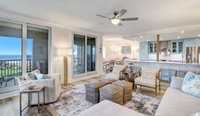 Oceanfront | Completely Renovated | Luxury 3rd Floor Sea Dunes Villa