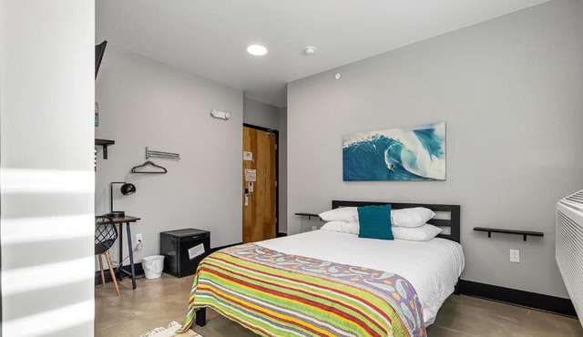Pet friendly queen room for 2 second floor