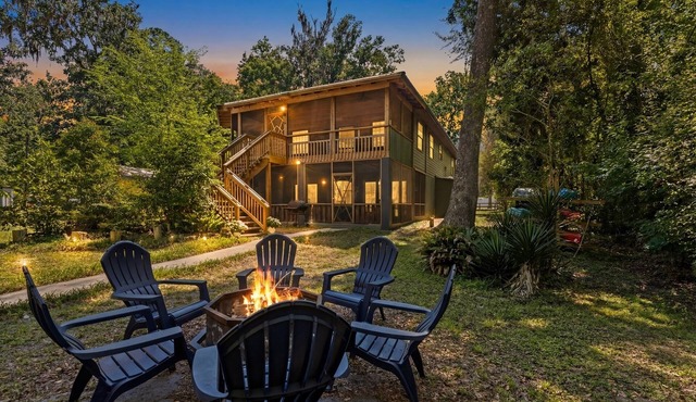 Riverfront Cabin, Ichetucknee River