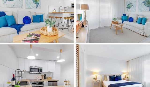 Spacious Apt 2 Blocks to Beach and Collins Park