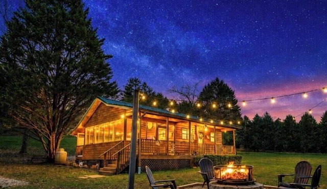 *Timber & Tin 2*Cabin|Couples Getaway|Creek|HotTub