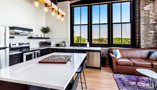 Two bedroom suite with city views in the heart of downtown Madison