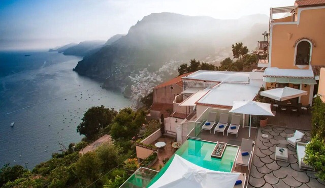 Villa in Positano with 5 bedrooms sleeps 10