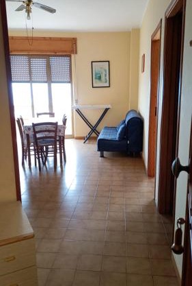 One bedroom apartement at Torre Melissa 10 m away from the beach with sea view balcony and wifi