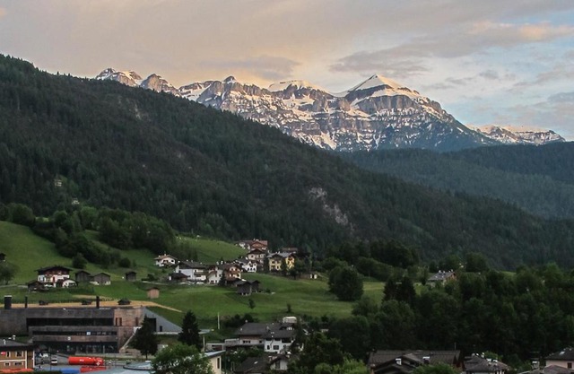 Terrazza panoramica sulle Dolomiti