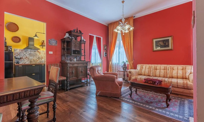 Ferrara Historic Centre Apartment | 130 m² Apartment ∙ 3 bedrooms ∙ 8 guests
