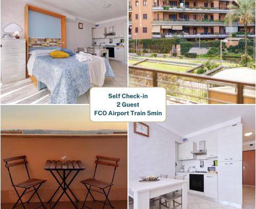 Fiumicino Apartment | 40 m² Apartment ∙ 1 bedroom ∙ 2 guests