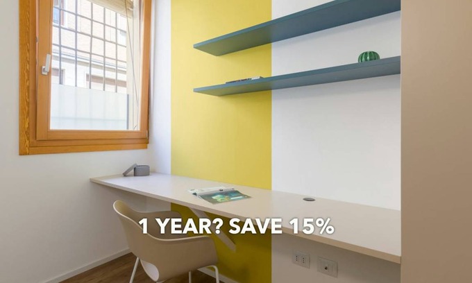 Ferrara Historic Centre Resort | 53 m² Private room ∙ 1 bedroom ∙ 1 guest