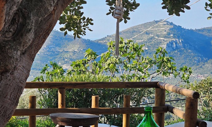 Mattinata Bed & Breakfast | B&B La Scapola Superior room with terrace, in the hills, 2km from the sea