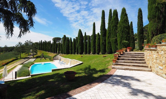 Volterra Apartment | Beautiful apartment for 6 people with WIFI, pool and panoramic view, close to San Gimignano