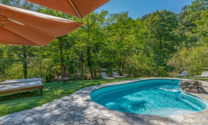 Borgo San Lorenzo Villa | Beautiful private villa with WIFI, private pool, TV, patio and panoramic view, close to Florence
