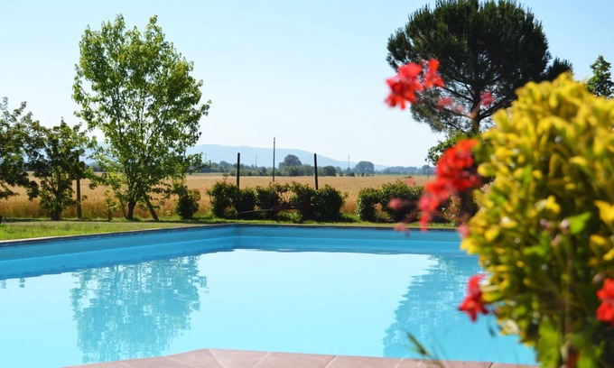 Cortona Villa | Beautiful private villa for 12 guests with WIFI, A/C, private pool, TV, terrace and pets allowed
