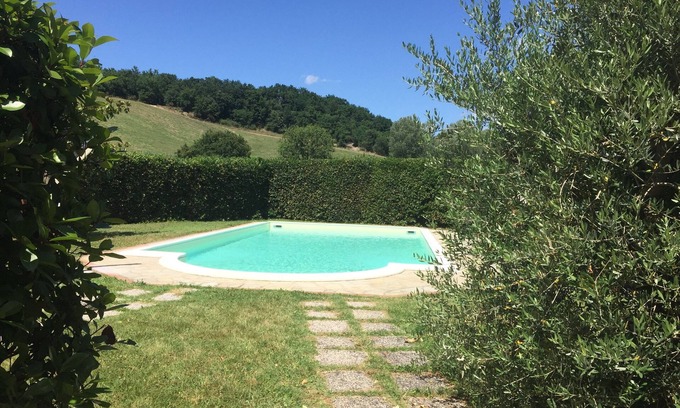 Volterra Other | Comfort apartment in farmhouse with swimming pool