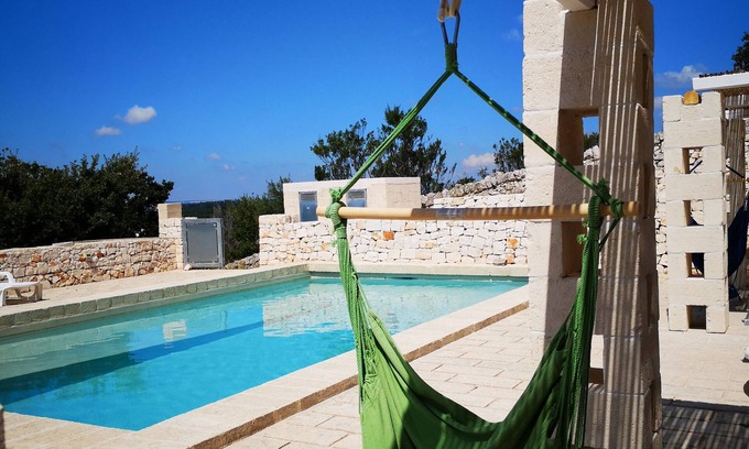 Cisternino Apartment | MASSERIA POESIA-DIMORA BLU-vacation-pool supervista-valle d'Itria-Alberobello