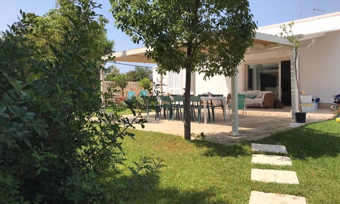 Torre Castiglione Villa | Nestled in the green Mediterranean bush 5 minutes from the crystal clear sea