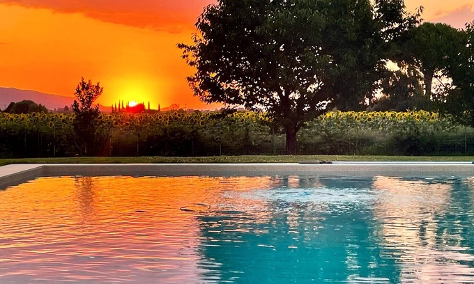 Guzman House | Stay in this beautiful and inviting holiday home with shared pool.