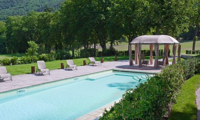 Nerbisci Villa | Stunning private villa for 20 people with private pool, A/C, WIFI, TV, patio and panoramic view