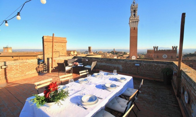 Siena Historical Center Apartment | TORRE DEL CAMPO - Two Bedroom Apartment, Sleeps 2
