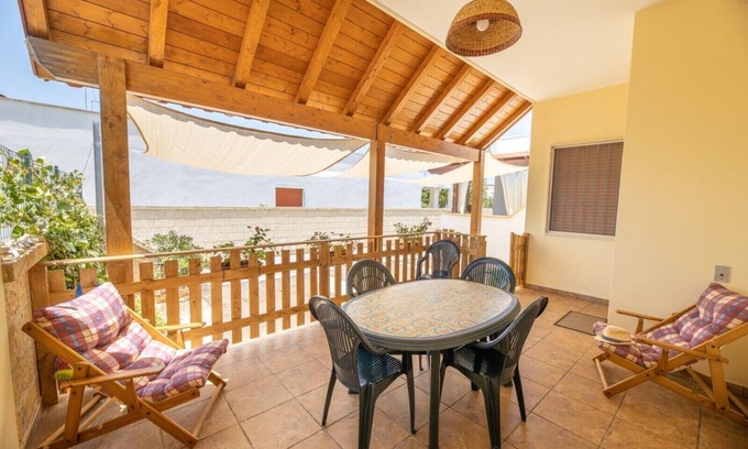 Racale House | TRILOCALE CORALLO - Apartment 300 meters from the sea