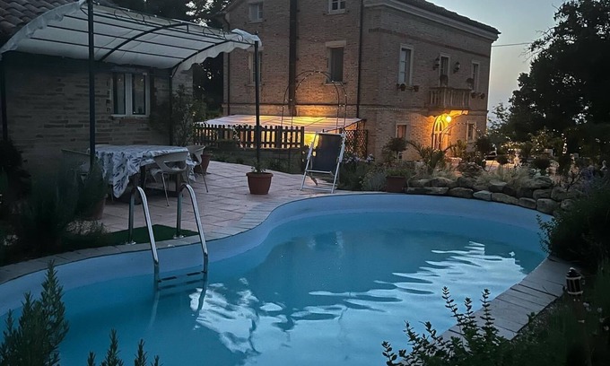 SantʼAngelo in Pontano Villa | Villa Emilia… beautiful villa with private pool in beautiful le marche Italy