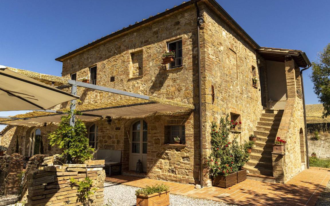 Photo of Buildings in Pienza