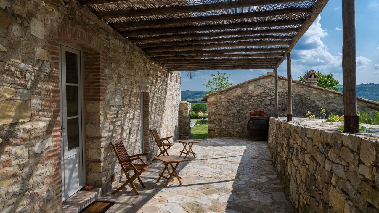 Photo of Patio Balcony in Gaiole in Chianti
