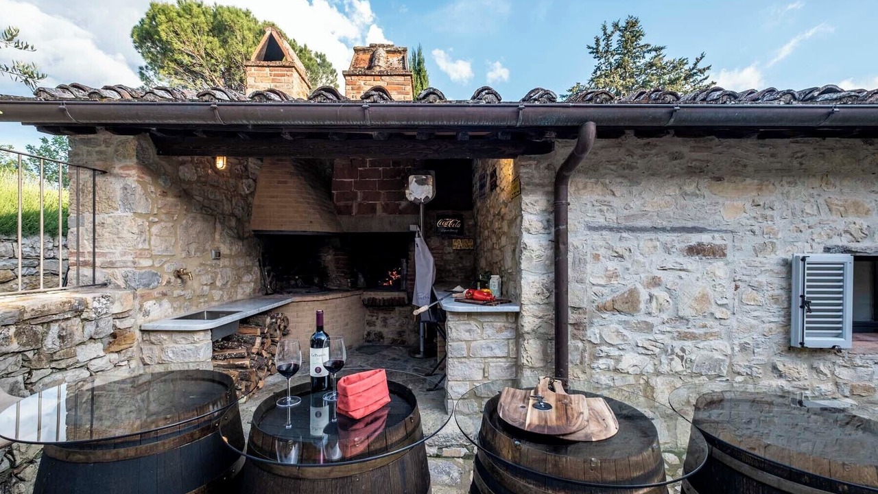 Photo of Patio Balcony in Gaiole in Chianti