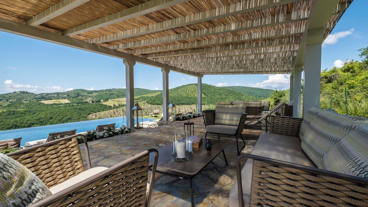 Photo of Patio Balcony in Gaiole in Chianti