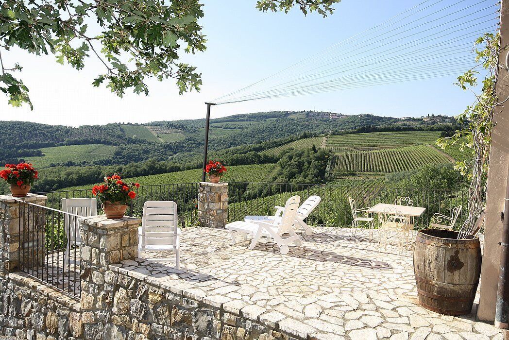Photo of Patio Balcony in Castellina in Chianti