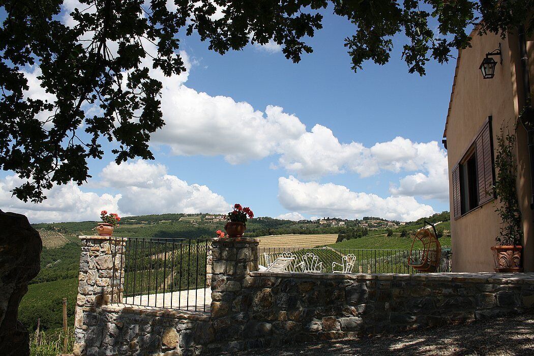 Photo of Patio Balcony in Castellina in Chianti