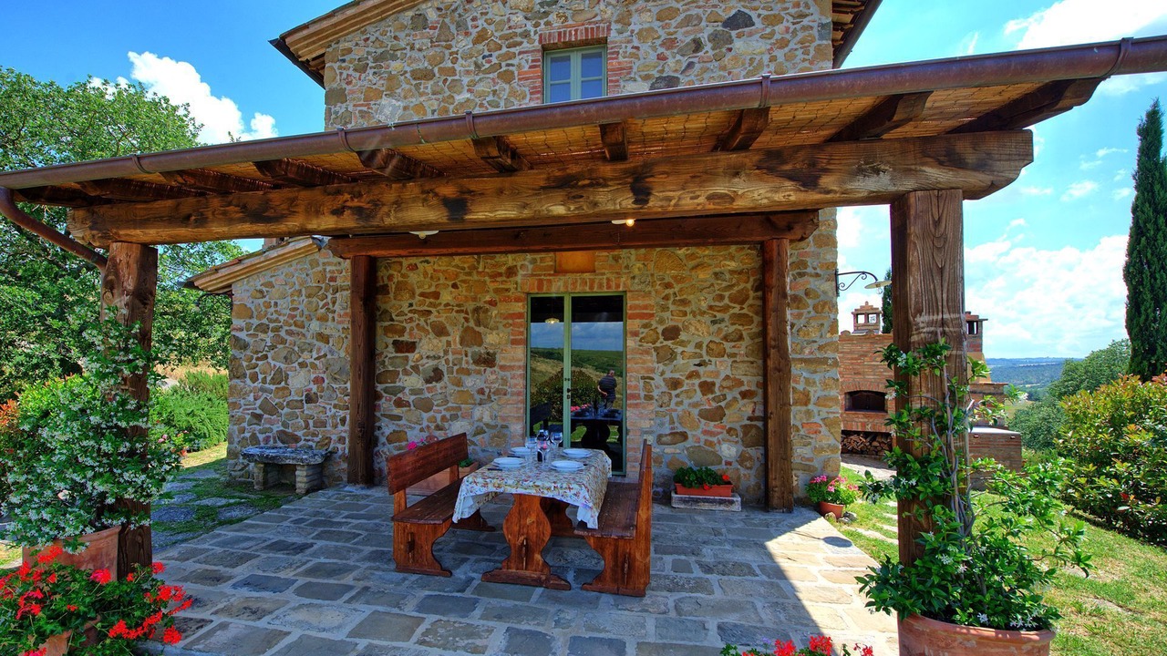 Photo of Patio Balcony in Trequanda