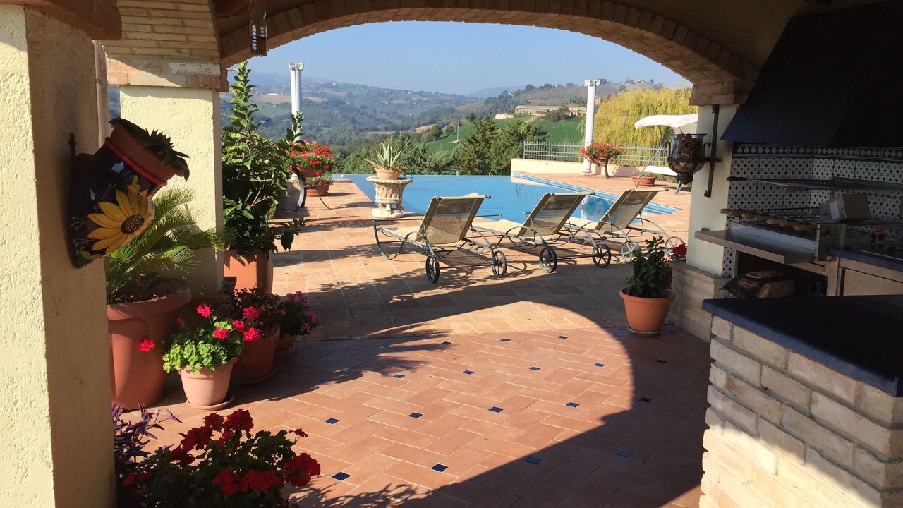 Photo of Patio Balcony in SantʼAngelo in Pontano