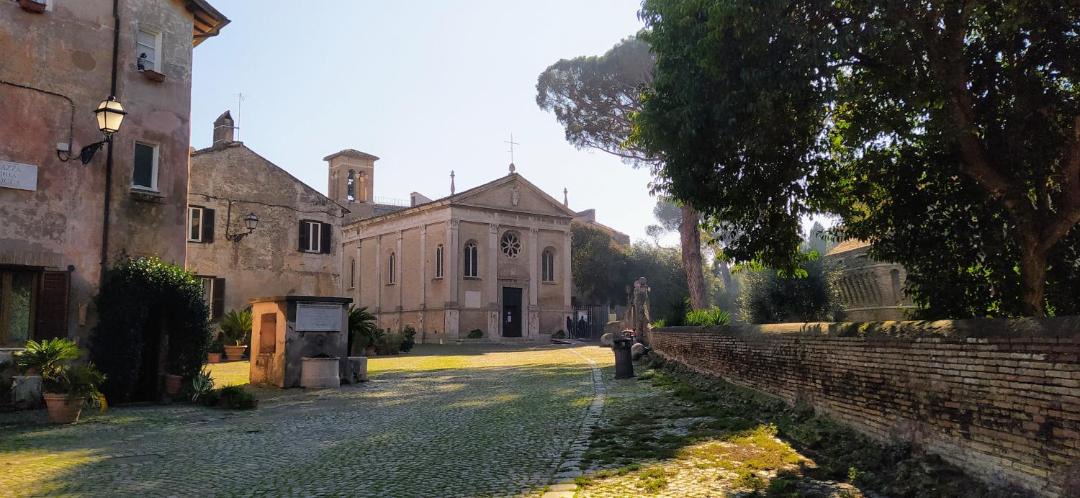 Photo of Buildings in Ostia Antica
