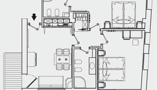 Two-Bedroom Apartment (5 Adults)